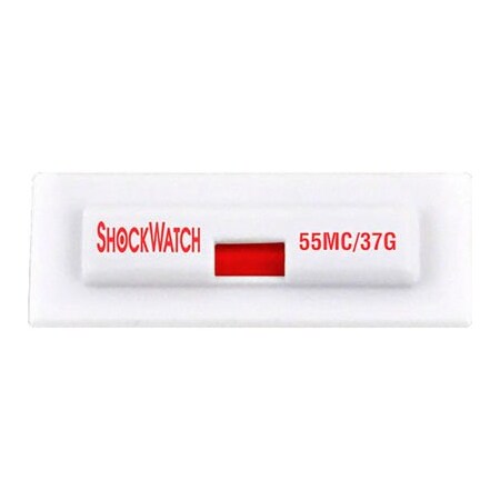 Shockwatch SpotSee‚Ñ¢ ShockWatch¬Æ MiniClip Single Tube Impact Indicators, 100G Range, 100/Box 30MC/100G